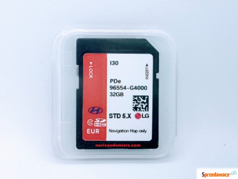 Karta SD Hyundai i30 Gen 5.X (Std 5.X) Eu 23/24 - Akcesoria GPS - Sandomierz