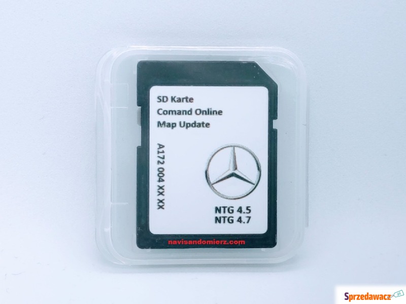 Karta SD Mercedes ntg 4.5/4.7 eu v20 22/23 - Akcesoria GPS - Sandomierz