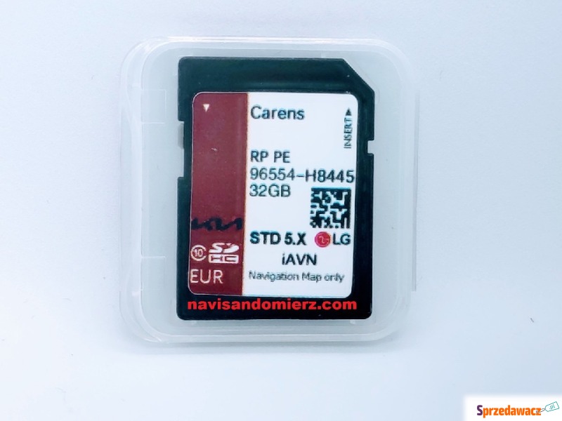 Karta SD Kia Carens Gen 5.X (Std 5.X) Eu 23/24 - Akcesoria GPS - Sandomierz