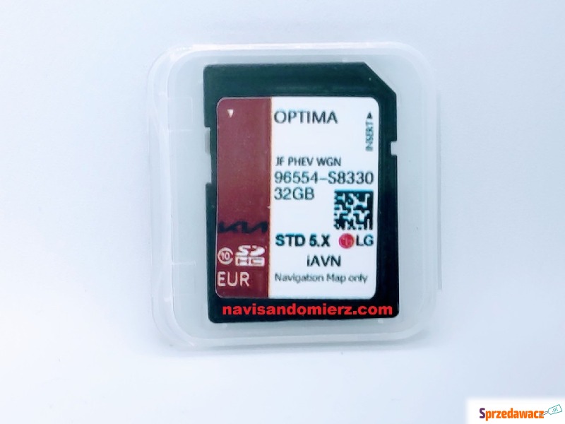 Karta SD Kia Optima Gen 5.X (Std 5.X) Eu 23/24 - Akcesoria GPS - Sandomierz