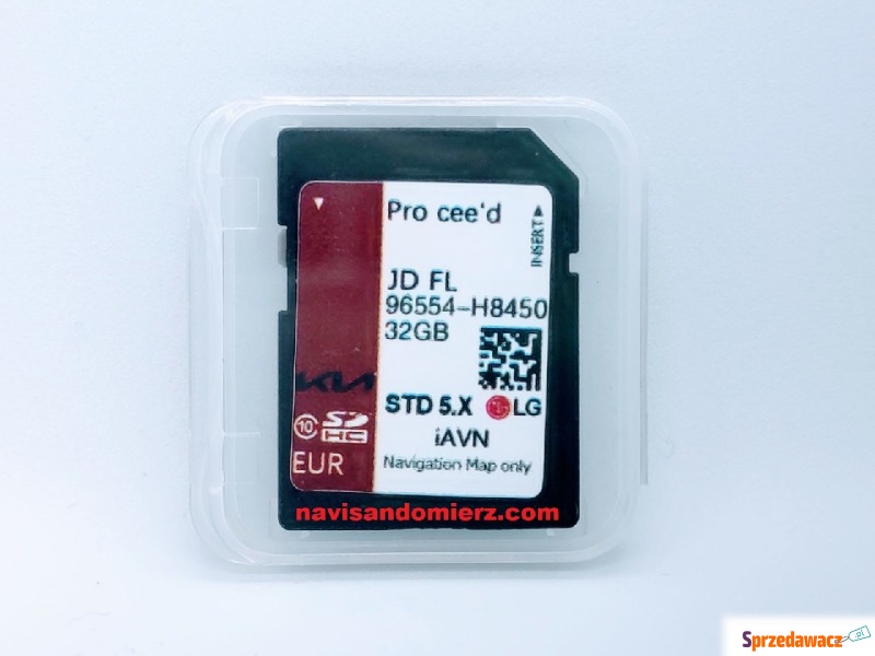 Karta SD Kia Pro Cee'd Gen 5.X Std 5.X eu... - Akcesoria GPS - Sandomierz