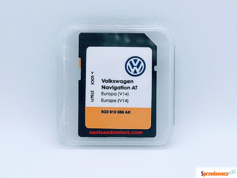 Karta SD VW Discover Media mib1 AT 2023 - Akcesoria GPS - Sandomierz