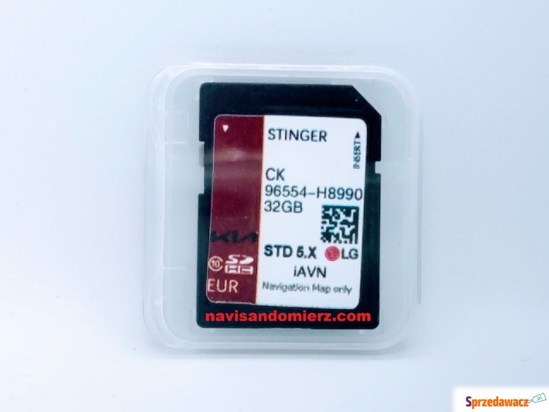 Karta SD Kia Stinger Gen 5.X (std 5.X) eu 23/24 - Akcesoria GPS - Sandomierz