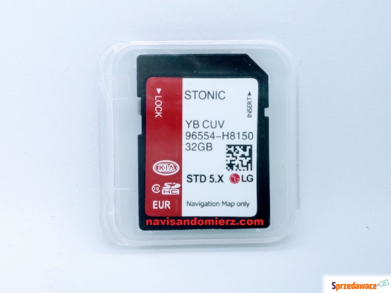 Karta SD Kia Stonic Gen 5.X (std 5.X) eu 23/24 - Akcesoria GPS - Sandomierz