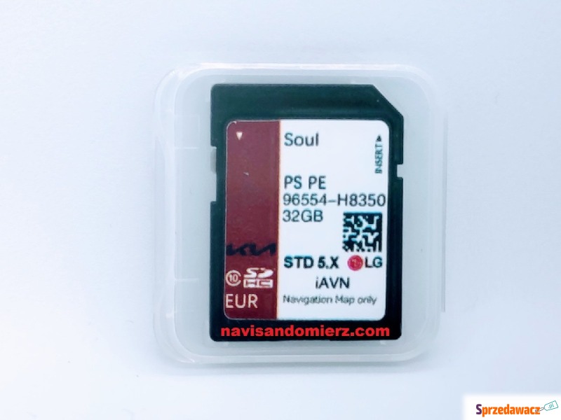 Karta SD Kia Soul Gen 5.X (std 5.X) eu 23/24 - Akcesoria GPS - Sandomierz