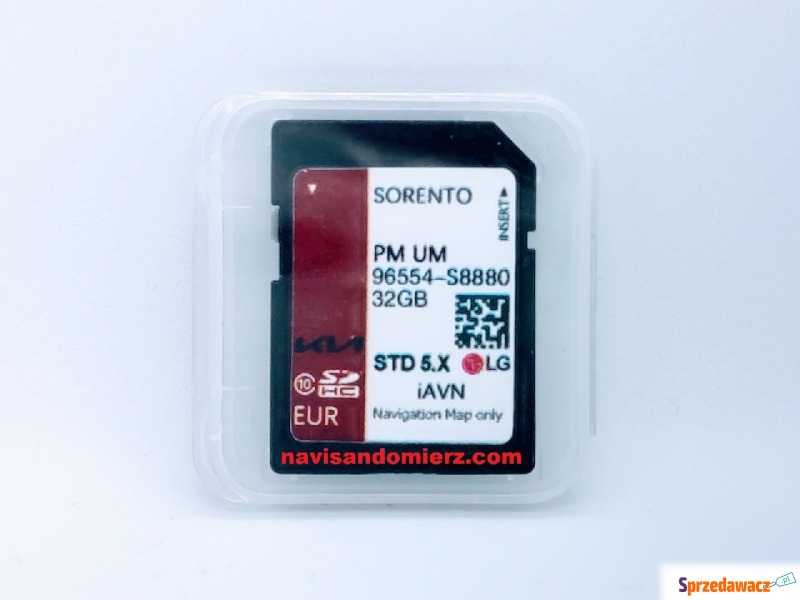 Karta SD Kia Sorento Gen 5.X (std 5.X) eu 23/24 - Akcesoria GPS - Sandomierz
