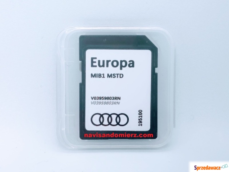 Karta SD Audi A3 Mstd z mapą Europy 2023 - Akcesoria GPS - Sandomierz