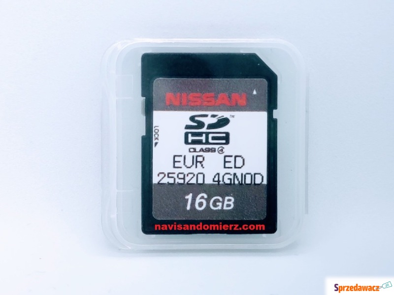 Karta SD do nawigacji Nissan V4 EU - Akcesoria GPS - Sandomierz