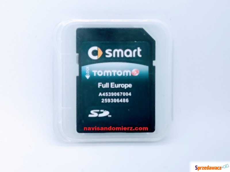 Karta SD Smart 453 pełna Europa 2023 - Akcesoria GPS - Sandomierz