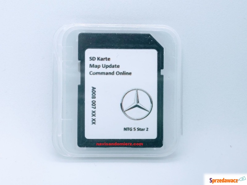 Karta SD/nośnik USB Mercedes ntg 5 Star 2 eu - Akcesoria GPS - Sandomierz