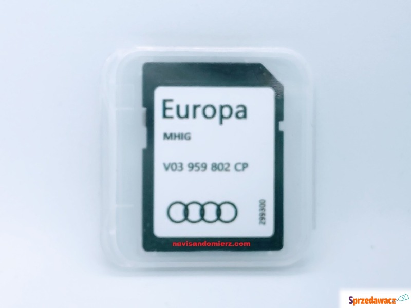 Karta SD Audi A3 MIB1 Mhig z mapą Europy 2024 - Akcesoria GPS - Sandomierz