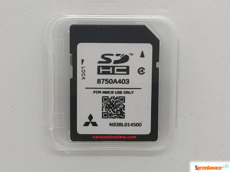 Karta SD Mitsubishi mmcs eu dla systemu N-14 - Akcesoria GPS - Sandomierz