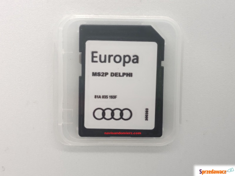 Karta SD Audi ms2p a1, a3, q3, s3, rs3, rs q3... - Akcesoria GPS - Sandomierz