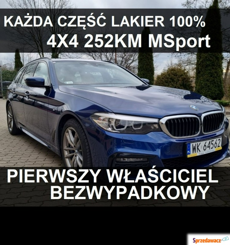 BMW Seria 5 2018,  2.0 benzyna - Na sprzedaż za 165 900 zł - Szczecinek