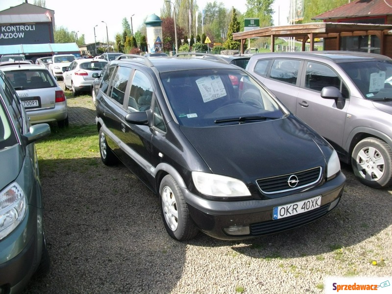 Opel Zafira  Minivan/Van 2001,  2.0 diesel - Na sprzedaż za 5 500,00 zł - Katowice
