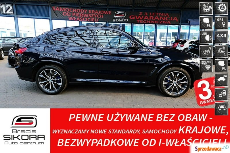 BMW X4  SUV 2020,  3.0 diesel - Na sprzedaż za 259 900 zł - Mysłowice