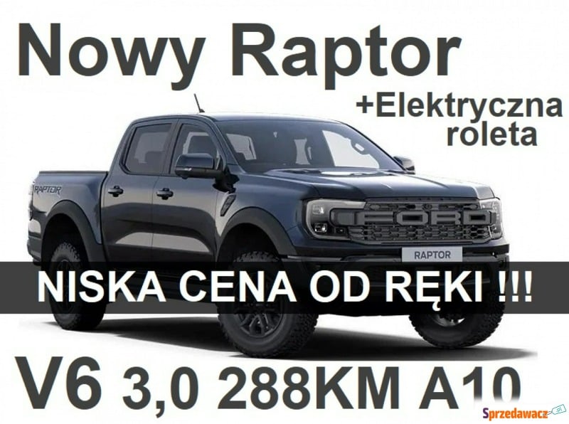 Ford Ranger  SUV 2023,  3.0 benzyna - Na sprzedaż za 356 700 zł - Szczecinek