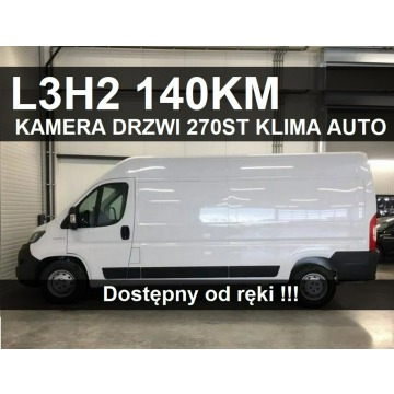 Fiat Ducato - L3H2 140KM Kamera Pakiety Drzwi 270 Martwe Pole Dostępny odręki 2050zł