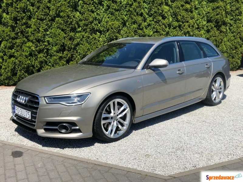 Audi A6 2016,  3.0 diesel - Na sprzedaż za 114 900 zł - Baranowo