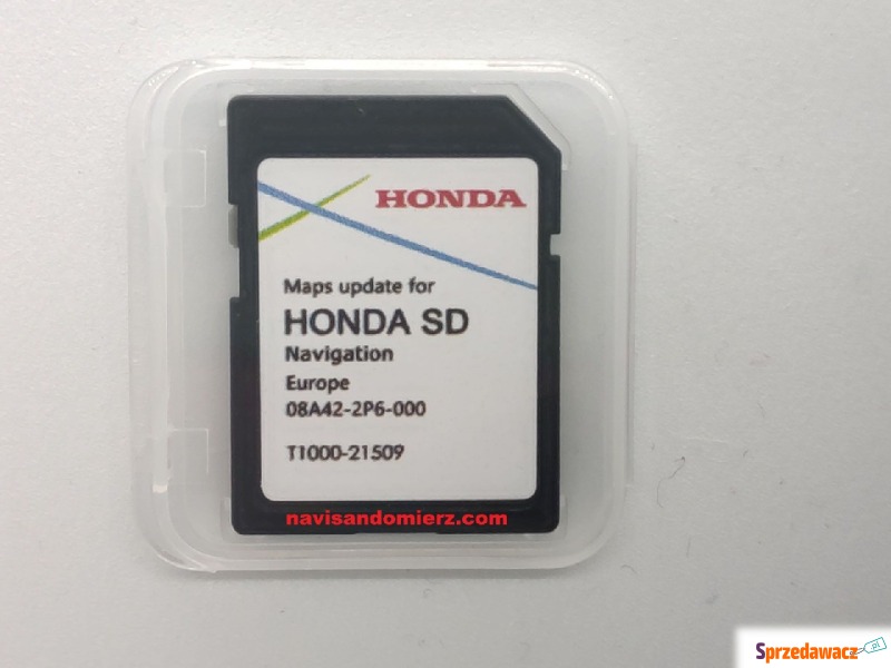 Aktualizacja map Honda SD - Akcesoria GPS - Sandomierz