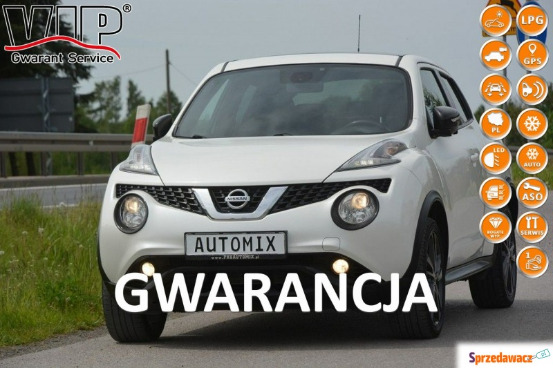 Nissan Juke  SUV 2015,  1.2 benzyna+LPG - Na sprzedaż za 48 300 zł - Sędziszów Małopolski