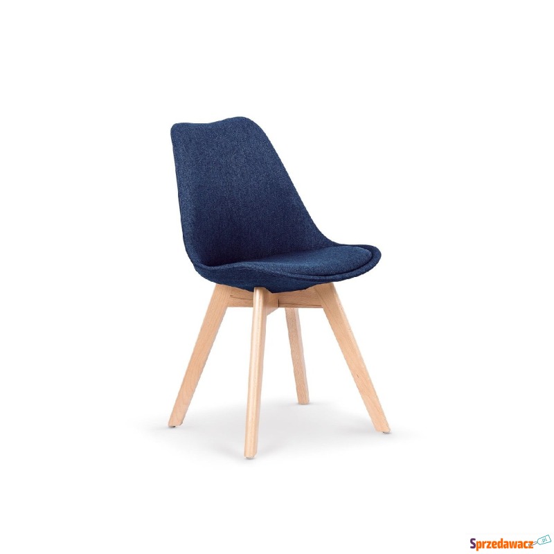 Krzesło tapicerowane w kolorze niebieskim - Krzesła biurowe - Piotrków Trybunalski