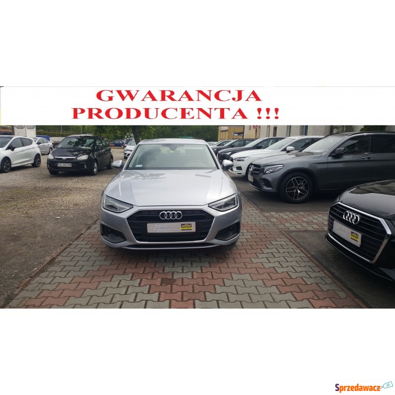 Audi A4  Sedan/Limuzyna 2020,  2.0 benzyna - Na sprzedaż za 119 900 zł - Częstochowa