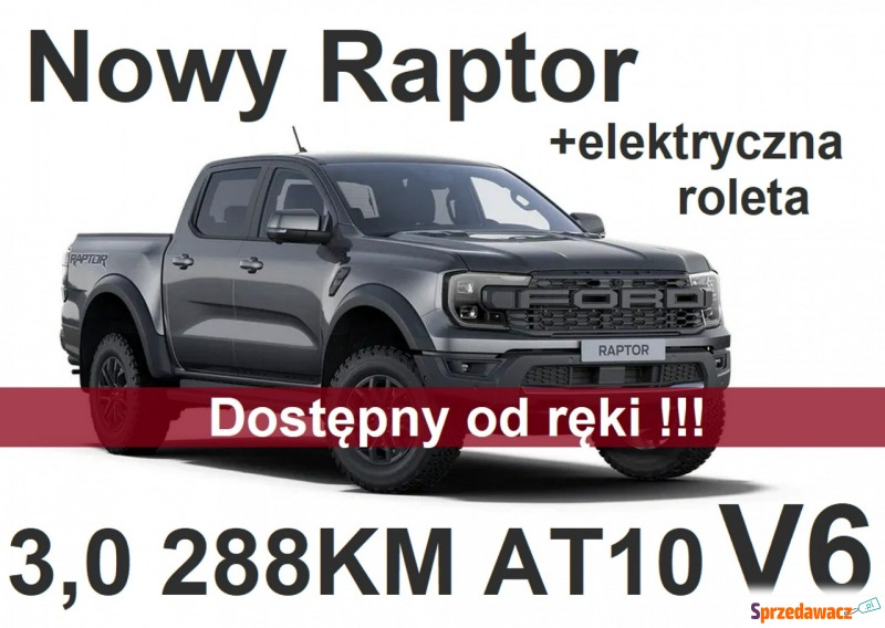 Ford Ranger  SUV 2023,  3.0 benzyna - Na sprzedaż za 369 000 zł - Szczecinek