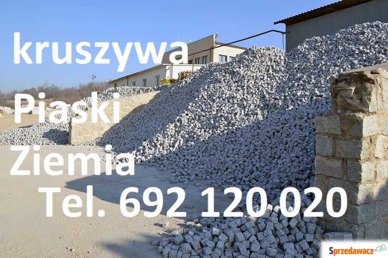 Sprzedaż transport piasku Rzeszów tel 660175285 - Pozostałe art. ogrodnicze - Rzeszów