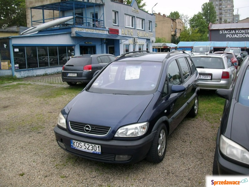 Opel Zafira  Minivan/Van 2001,  2.0 diesel - Na sprzedaż za 4 900,00 zł - Katowice