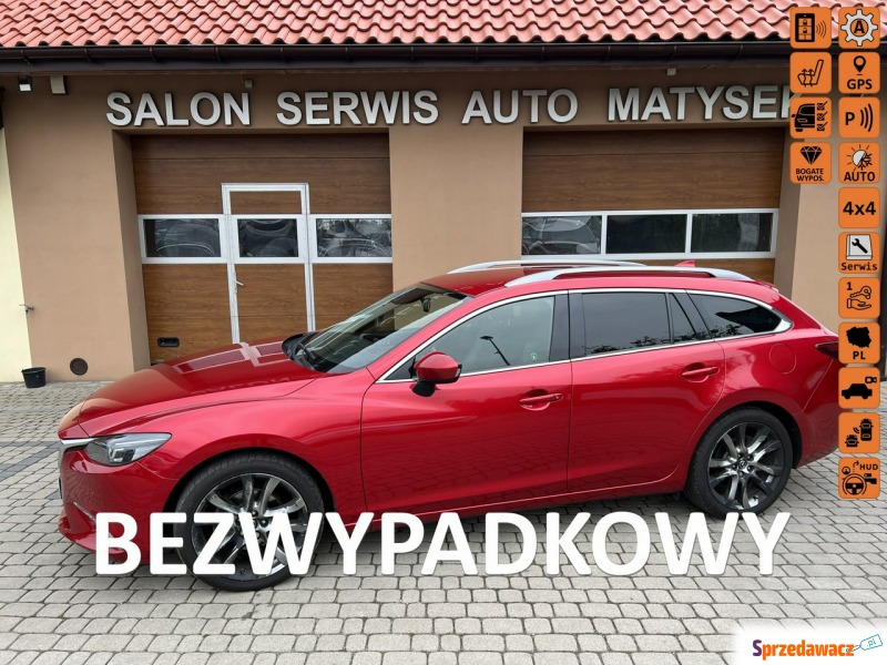 Mazda 6 2015,  2.2 diesel - Na sprzedaż za 75 900 zł - Orzech