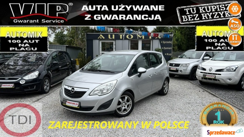 Opel Meriva  Hatchback 2011,  1.3 diesel - Na sprzedaż za 21 900 zł - Świdnica