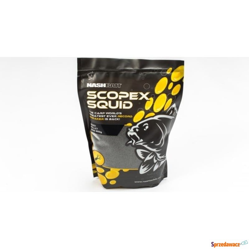 nash scopex squid 6mm feed pellets - 900g - Zanęty i przynęty - Rzeszów