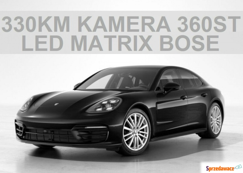 Porsche Panamera  Sedan/Limuzyna 2023,  2.9 benzyna - Na sprzedaż za 516 400 zł - Szczecinek