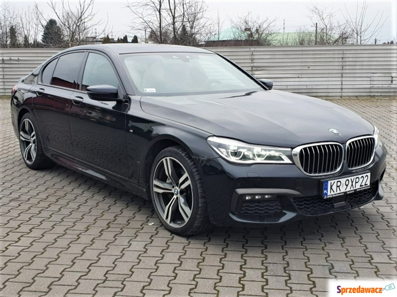 BMW Seria 7  Sedan/Limuzyna 2018,  3.0 diesel - Na sprzedaż za 194 475 zł - Komorniki