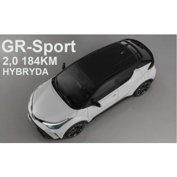 Toyota C-HR - Hybryda 2,0 184KM GR Sport Niska Cena Dostępny od ręki Martwe Pole