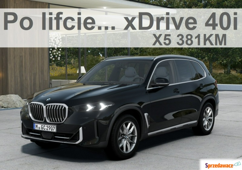 BMW X5  SUV 2023,  3.0 benzyna - Na sprzedaż za 384 820 zł - Szczecinek