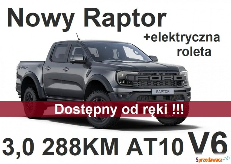 Ford Ranger  SUV 2023,  3.0 benzyna - Na sprzedaż za 360 000 zł - Szczecinek