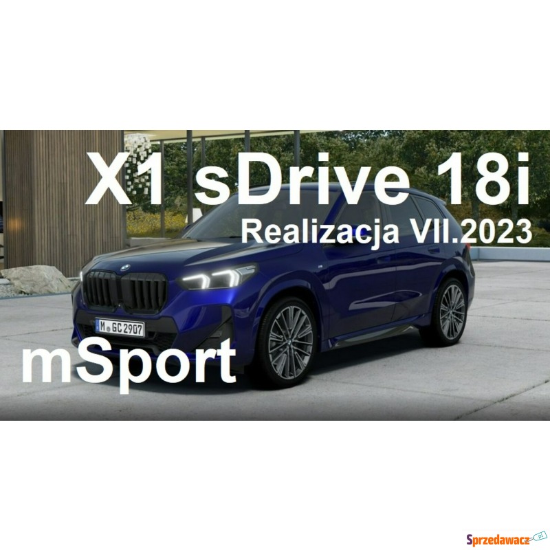 BMW X1  SUV 2023,  1.5 benzyna - Na sprzedaż za 225 585 zł - Szczecinek