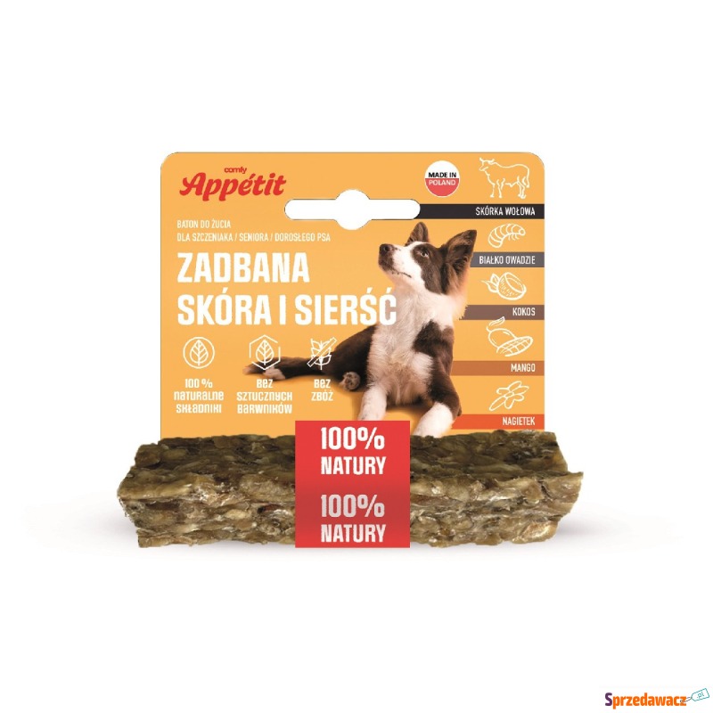 COMFY appetit baton skÓra/sierŚĆ 12cm 40g - Akcesoria dla psów - Gdynia