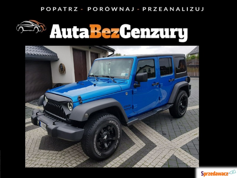 Jeep Wrangler  Terenowy 2016,  3.6 benzyna+LPG - Na sprzedaż za 159 000 zł - Mysłowice