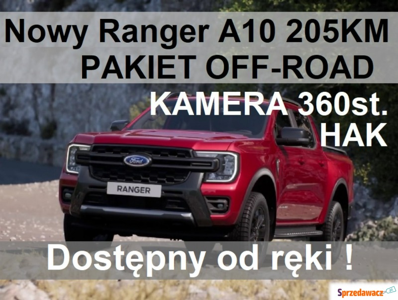 Ford Ranger  SUV 2023,  2.0 diesel - Na sprzedaż za 259 980 zł - Szczecinek