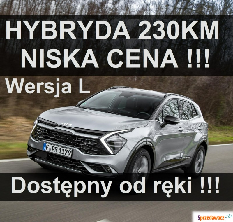 Kia Sportage  SUV 2023,  1.6 hybryda - Na sprzedaż za 154 194 zł - Szczecinek