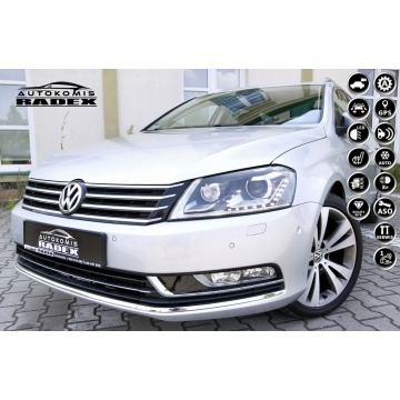 Volkswagen Passat - EXCLUSIVE/DSG/ Skóry/Navi/Kamera/BiXenon/ Parktronic/Serwis/GWARANCJA