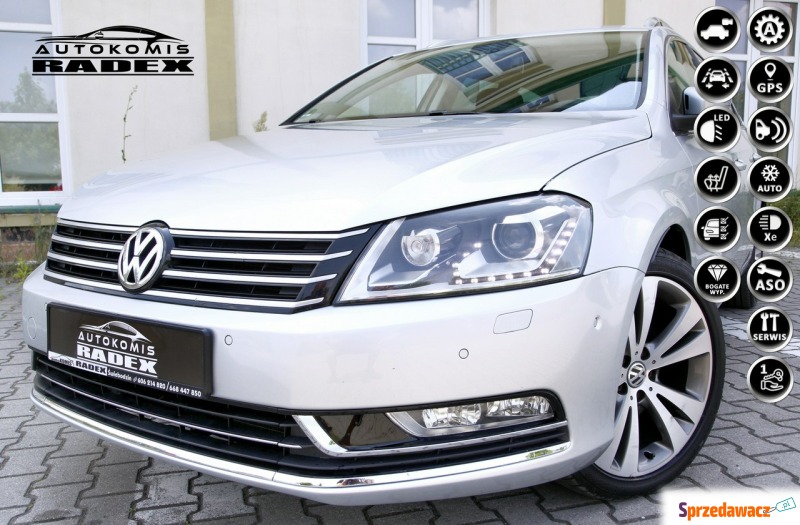 Volkswagen Passat 2012,  2.0 diesel - Na sprzedaż za 45 999 zł - Świebodzin