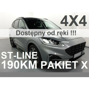 Ford Kuga - ST-Line X 2,0 190KM AWD 4x4 A8 Automat Dostępny od ręki  2081zł