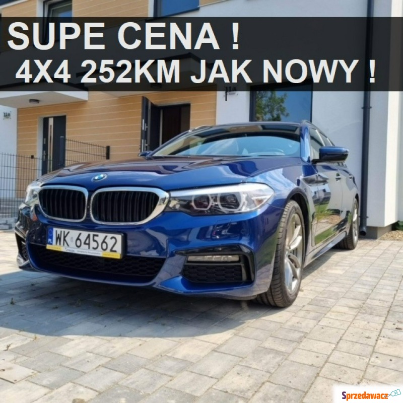 BMW Seria 5 2018,  2.0 benzyna - Na sprzedaż za 161 900 zł - Szczecinek