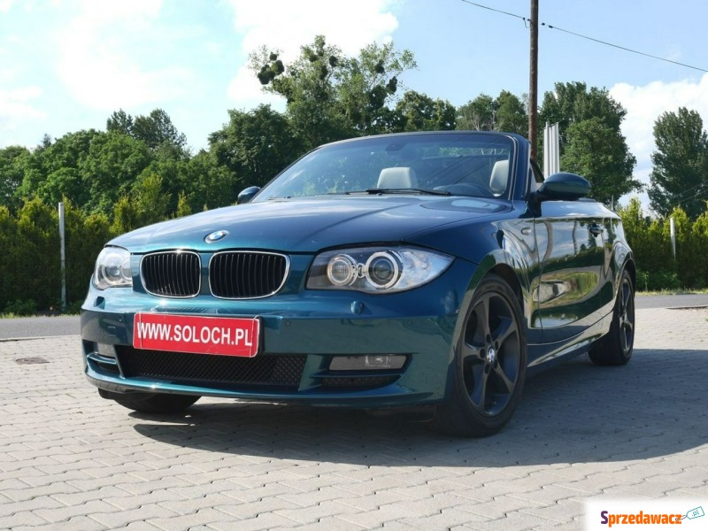 BMW Seria 1  Kabriolet 2008,  2.0 benzyna - Na sprzedaż za 38 600 zł - Goczałkowice-Zdrój
