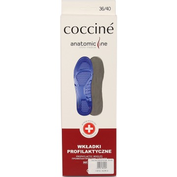Wkładki do butów żelowe profilaktyczne medyczne Coccine ORTHO ARA