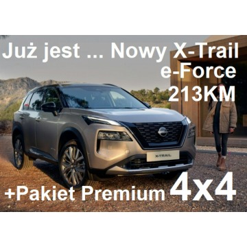 Nissan X-Trail - Nowy X-Trail e-Power 4x4 213KM Tekna Pakiet Premium Skórakarmel 2833zł